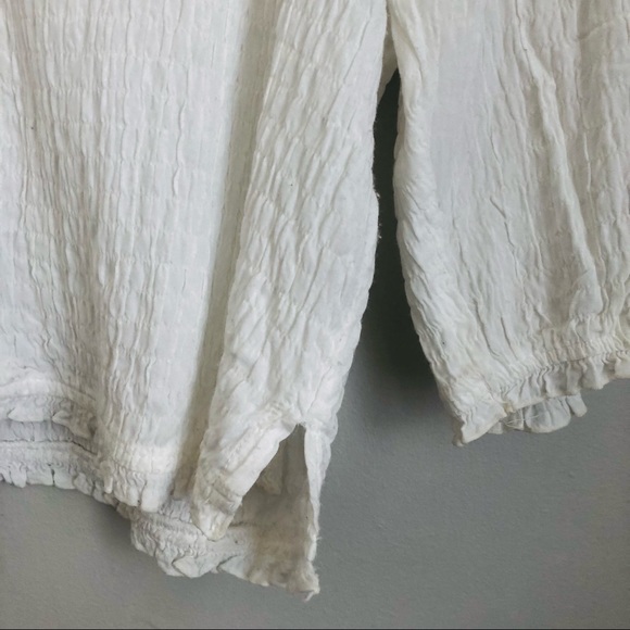 Vintage Boho White Blouse - Picture 6 of 12